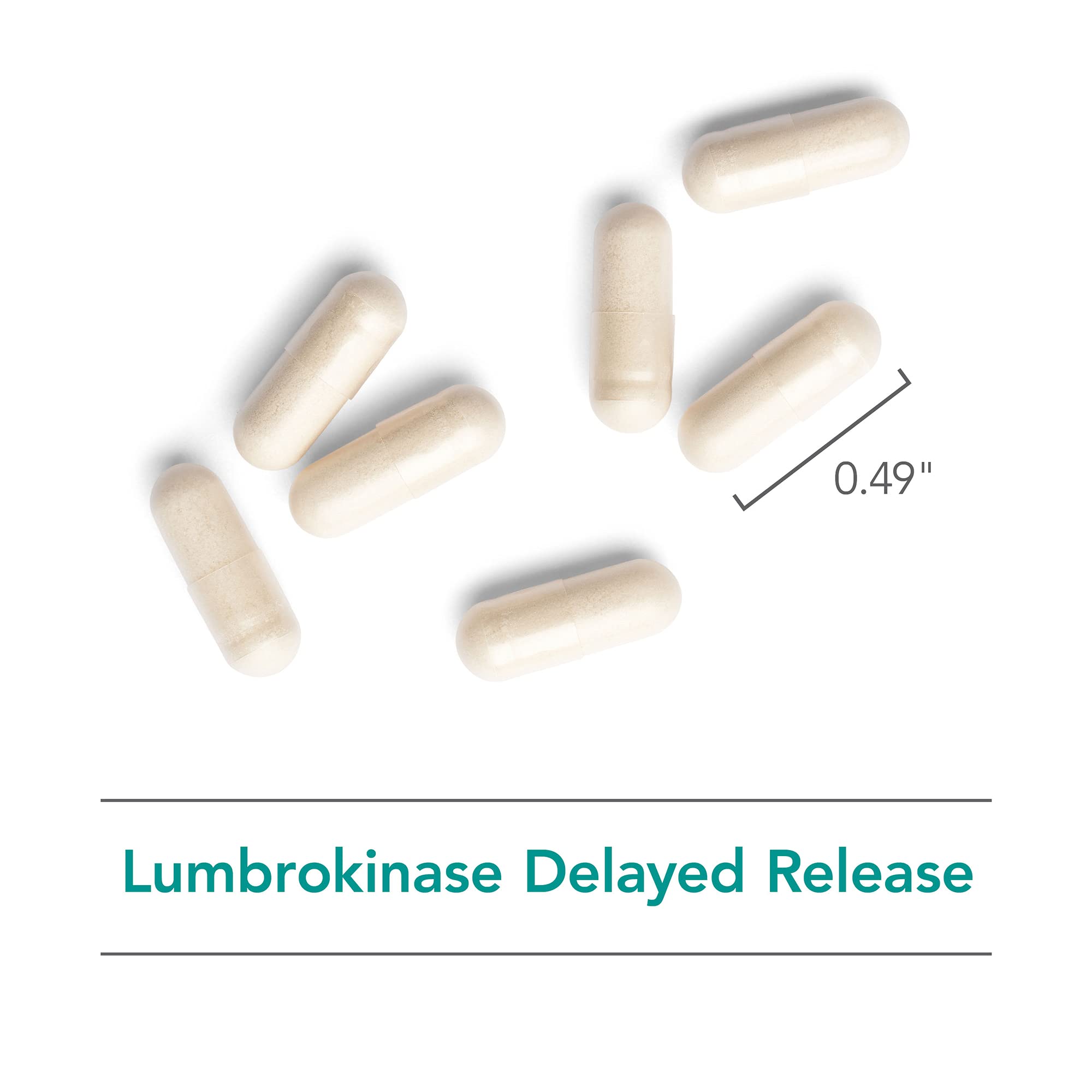 Suggested use directions for Nutricology Lumbrokinase