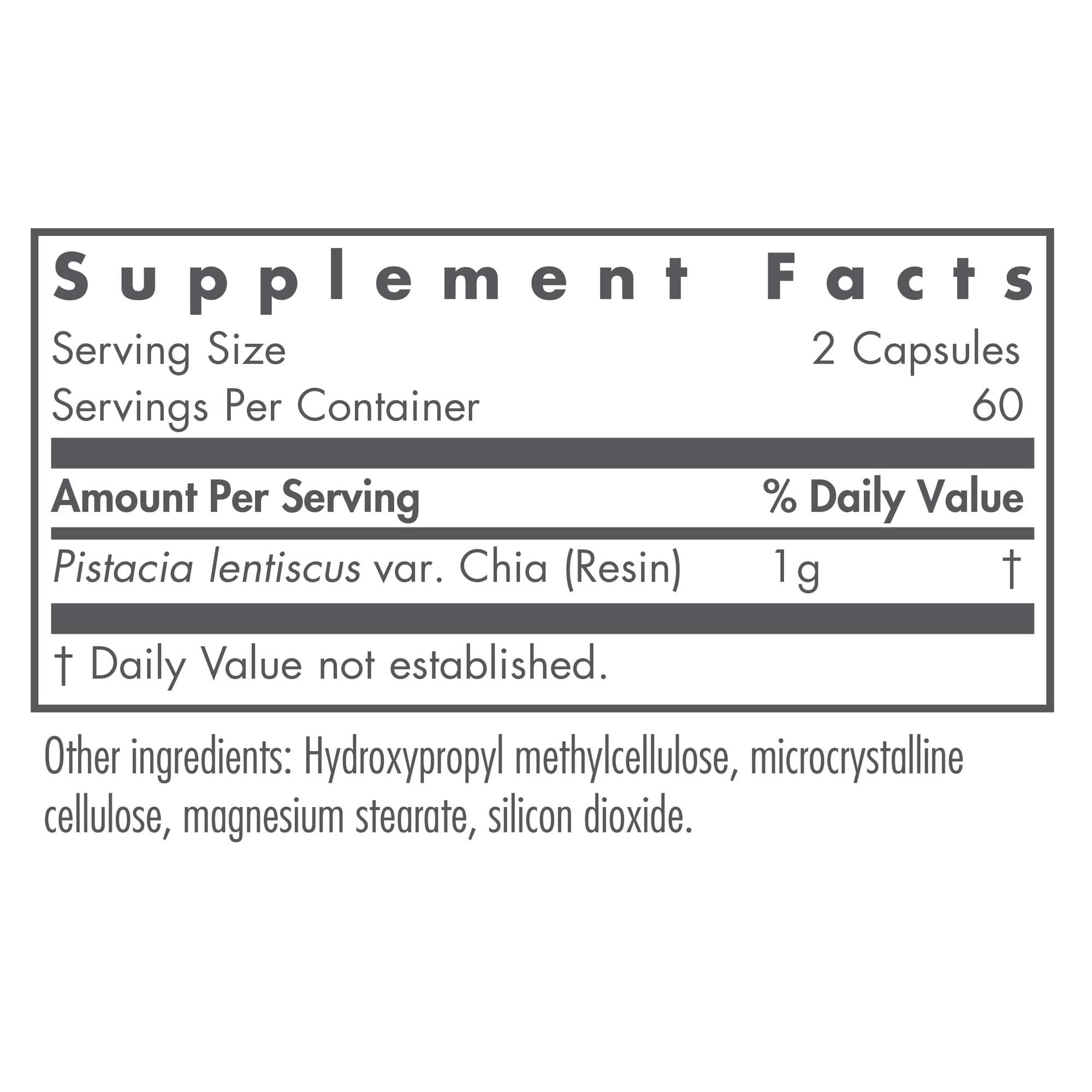 Close-up of Vegetarian capsules containing Mastic Gum