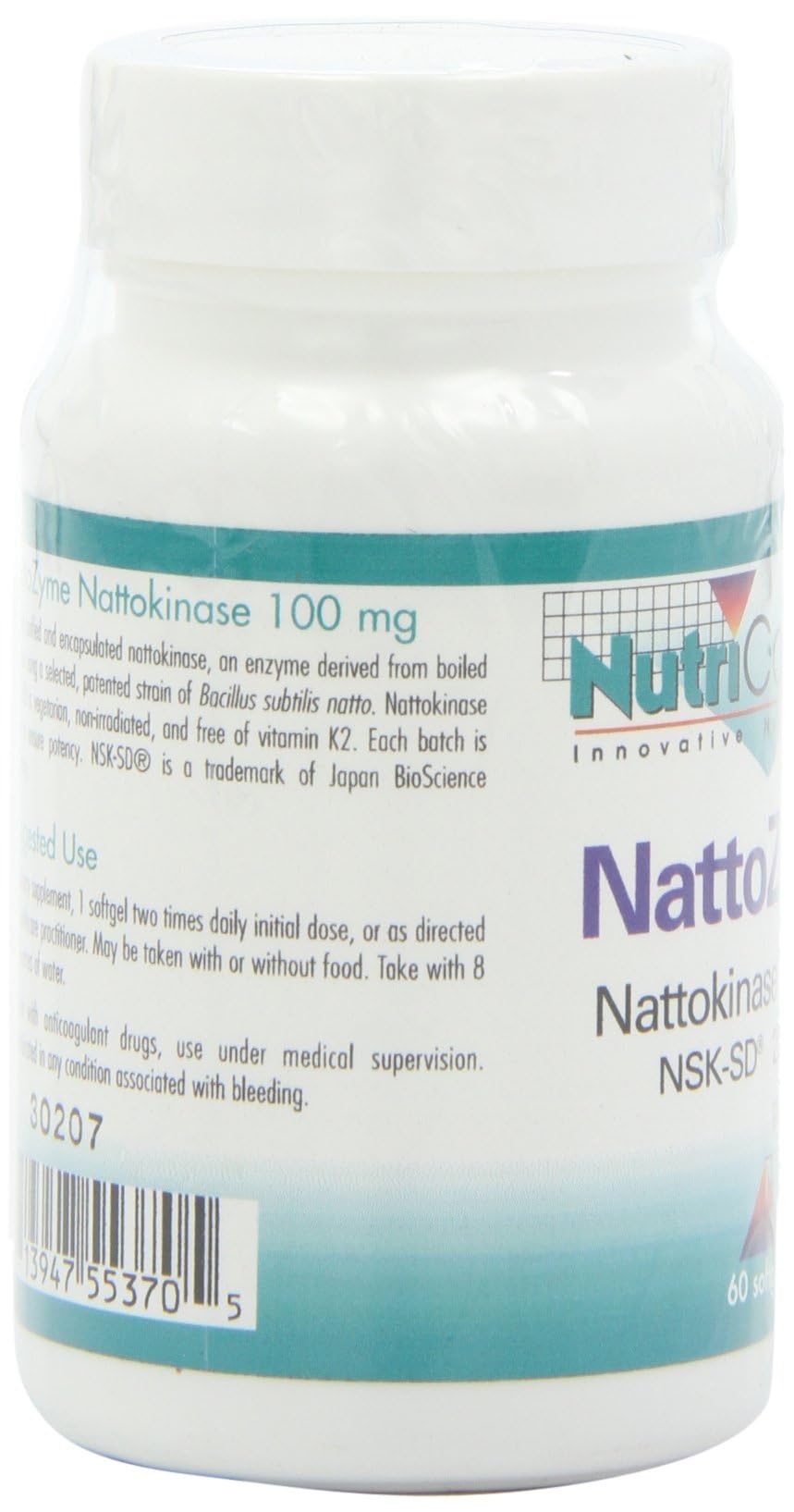 Heart health support concept with nattokinase