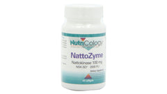 Nutricology NattoZyme NSK-SD 60 softgels bottle front