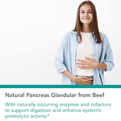 Vegetarian capsules containing the pancreas tissue supplement