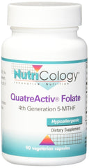 Diagram showing high bioavailability of QuatreActiv Folate
