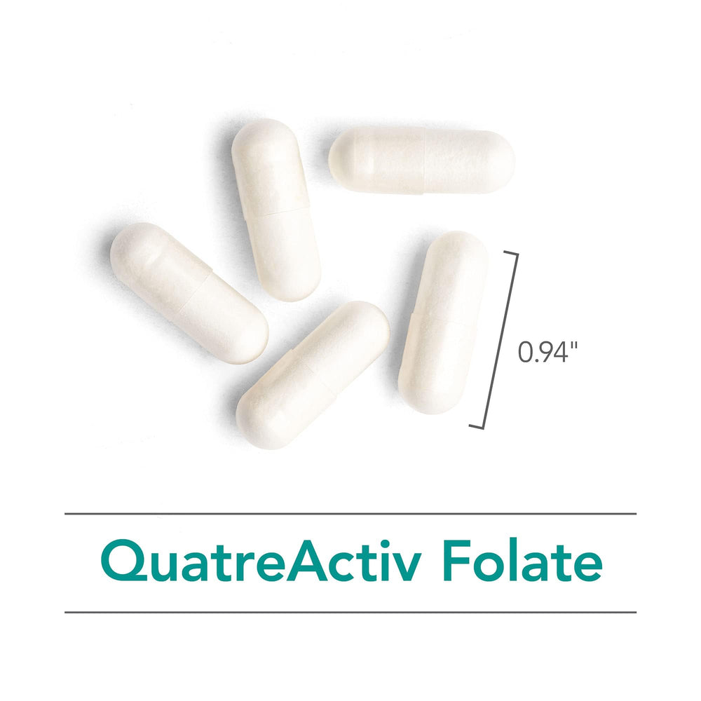 Vegetarian capsules for Nutricology QuatreActiv Folate