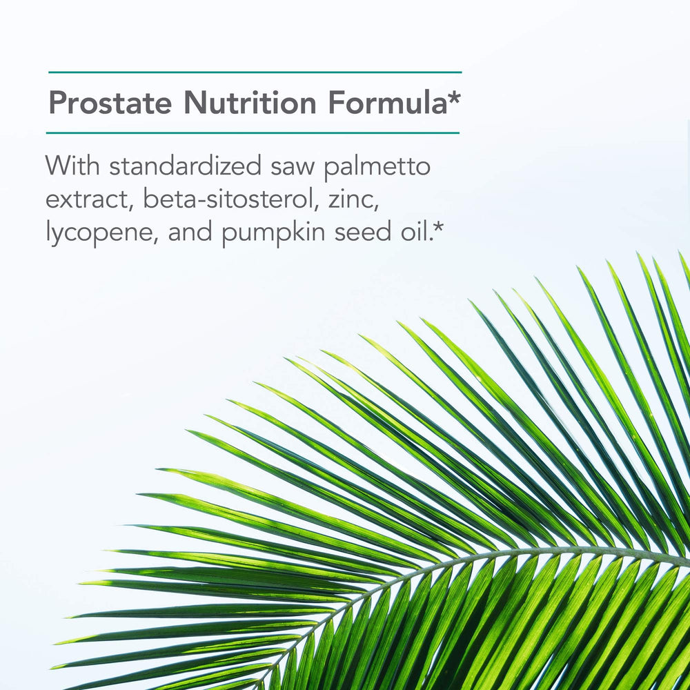 Close-up of Nutricology Saw Palmetto Complex Softgels bottle