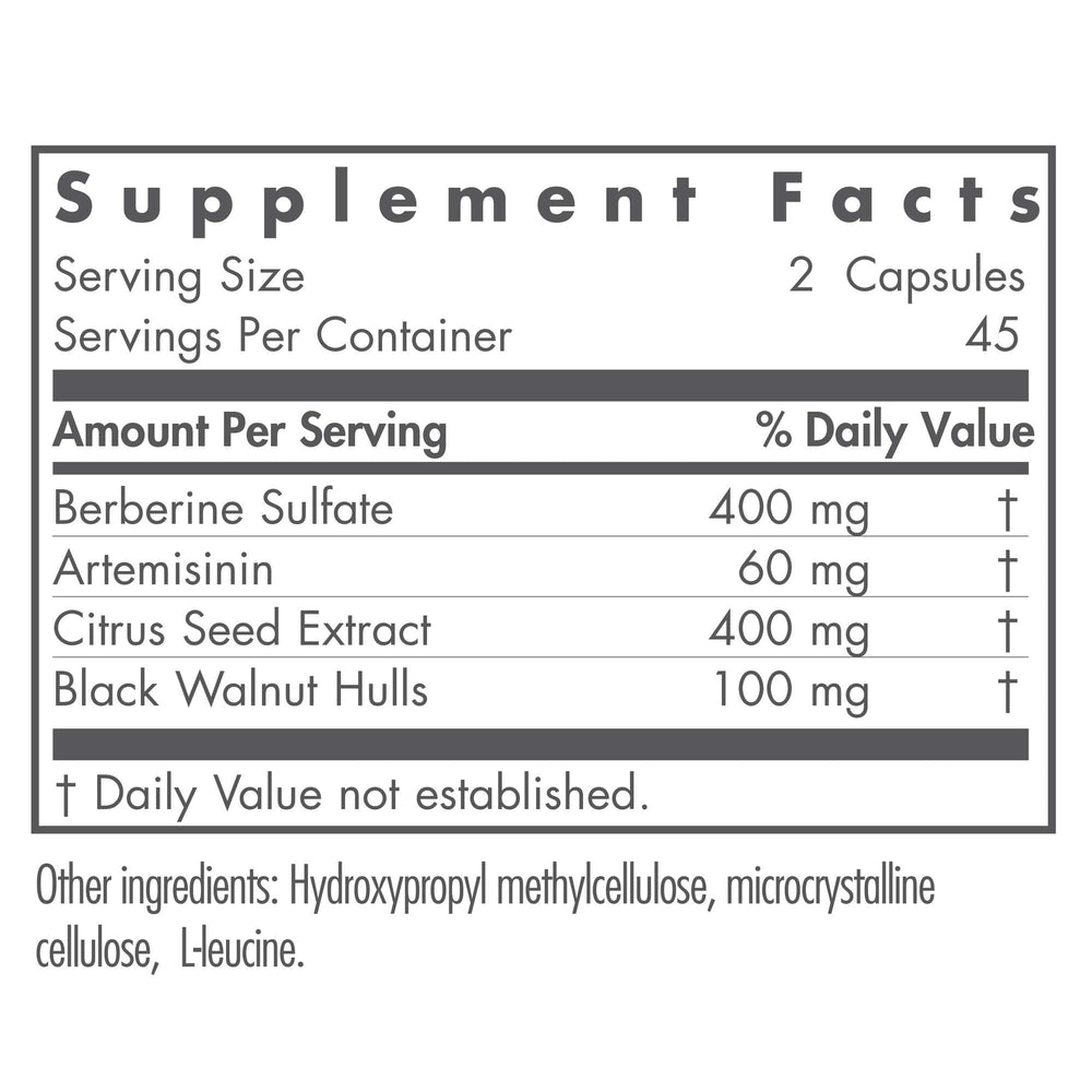 TriBiotics bottle label close-up showing ingredients