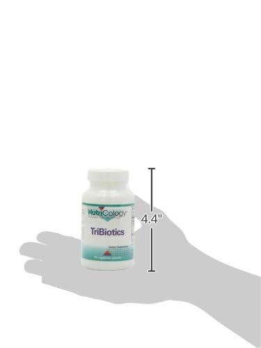 Nutrition supplement product page layout with TriBiotics