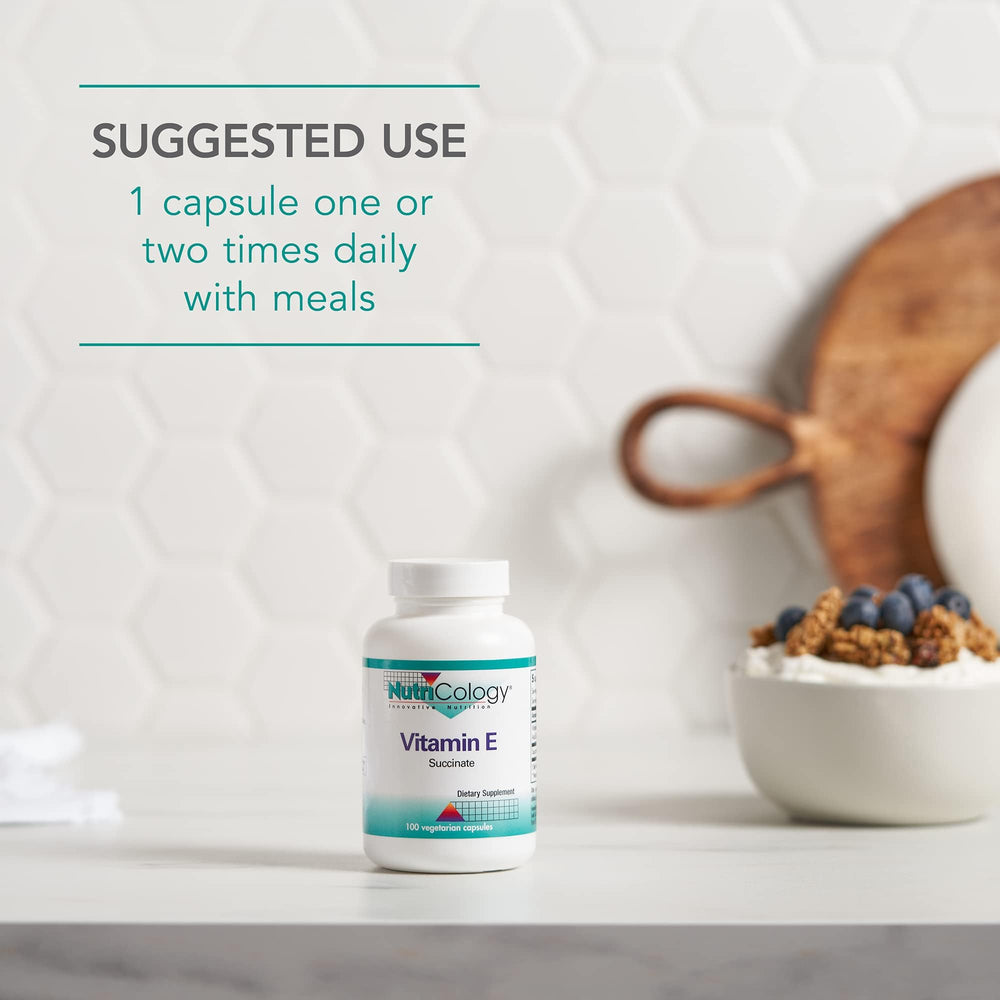 Antioxidant Vitamin E Succinate 400 IU supplement