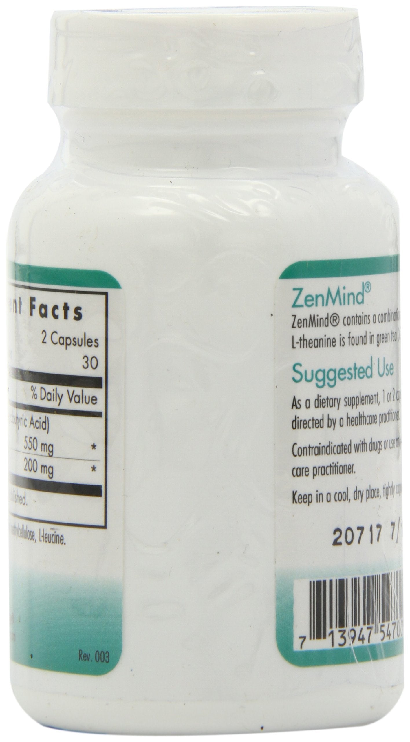 ZenMind product label highlighting hypoallergenic formulation