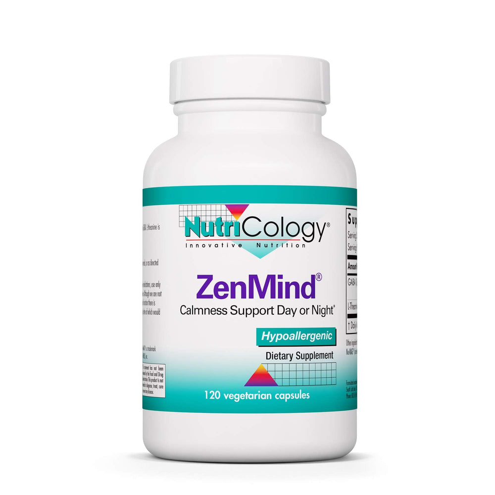 Nutricology ZenMind 120-count bottle front label