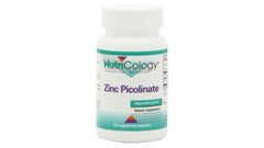 Nutricology Zinc Picolinate 60-count bottle front view