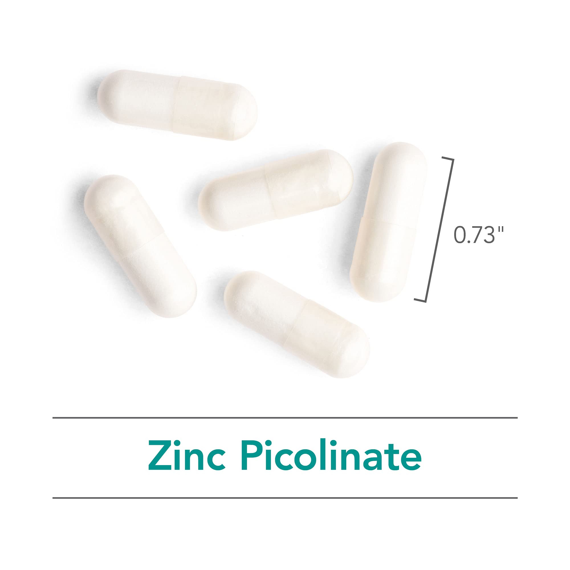 Nutricology Zinc Picolinate bottle front and cap