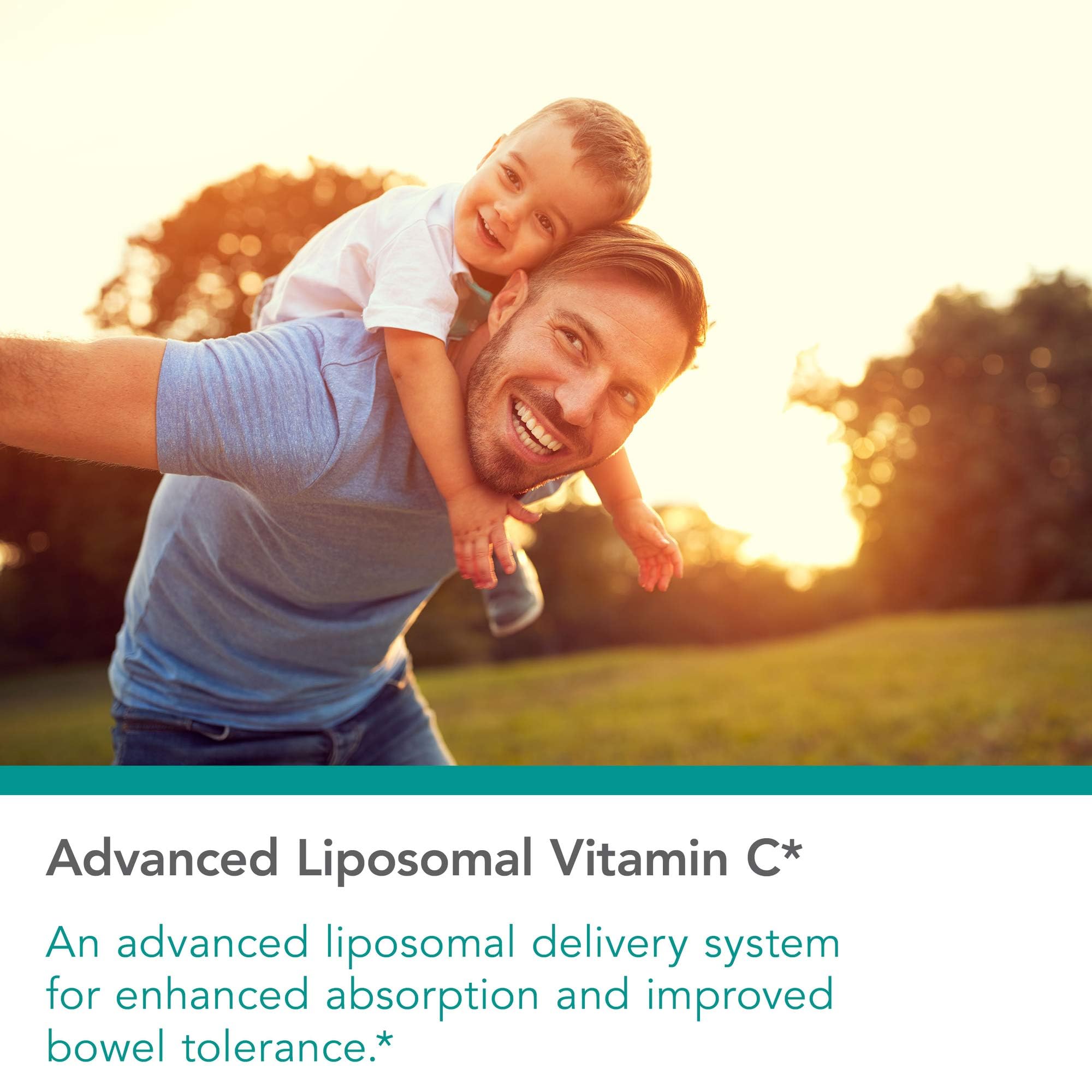 Liposomal delivery system diagram for Vitamin C