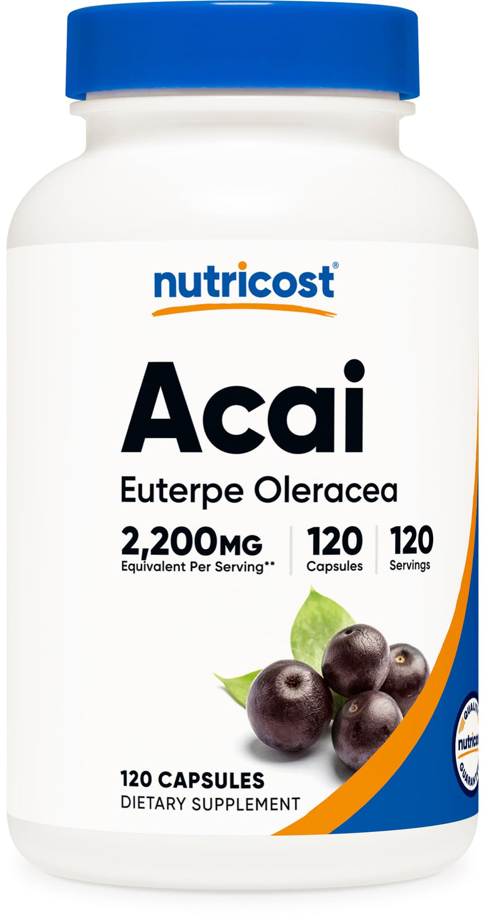 Nutricost Acai Extract 2200mg bottle - hero image