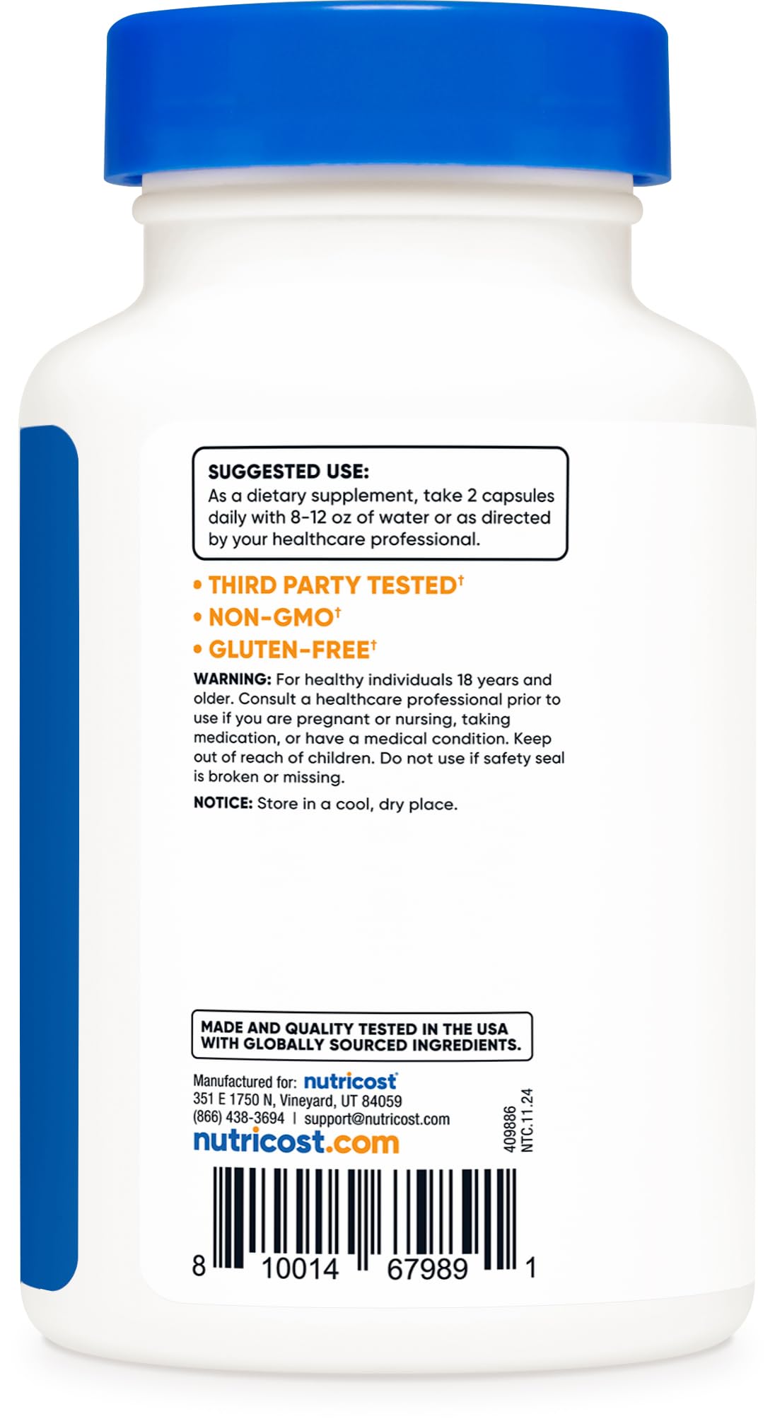 NSF-certified GMP-compliant facility certification