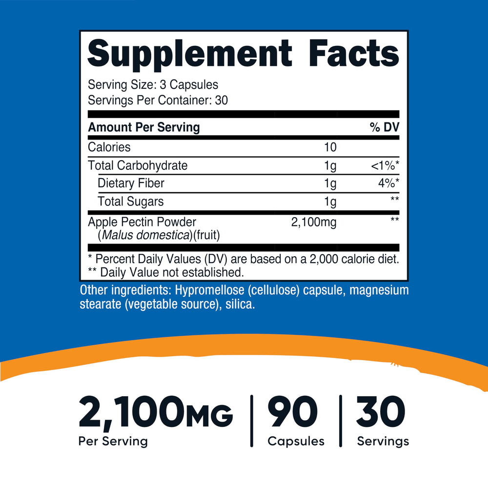 Nutricost open bottle with capsules visible, convenient monthly supply