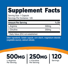 Front view of Nutricost bottle