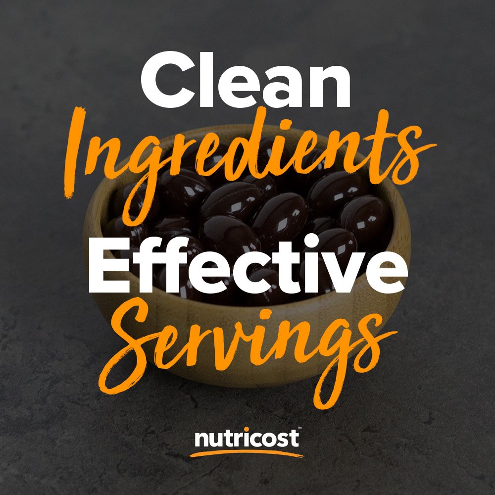 Non-GMO and gluten-free Nutricost Astaxanthin packaging