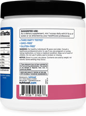 Serving scoop with Nutricost BCAA powder