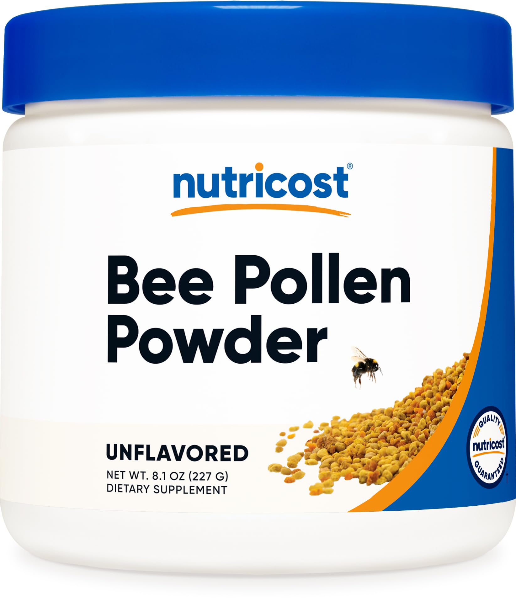 Nutricost Bee Pollen Powder 8 oz, unflavored