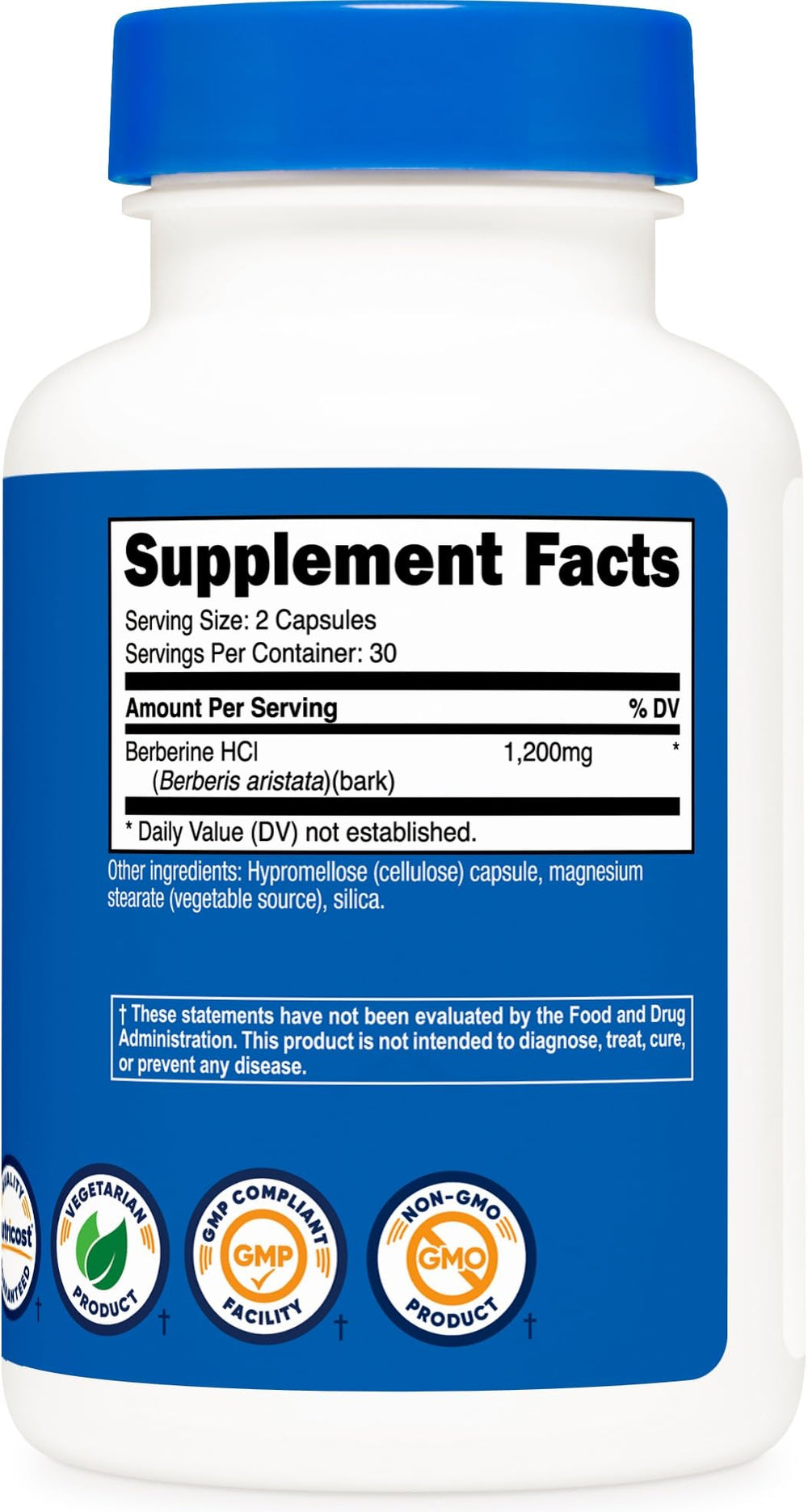 ISO accredited third party testing seal on packaging