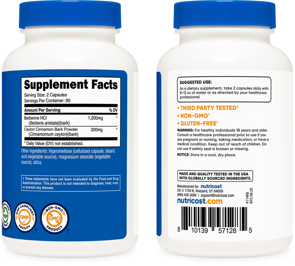 Capsules in bottle on white background