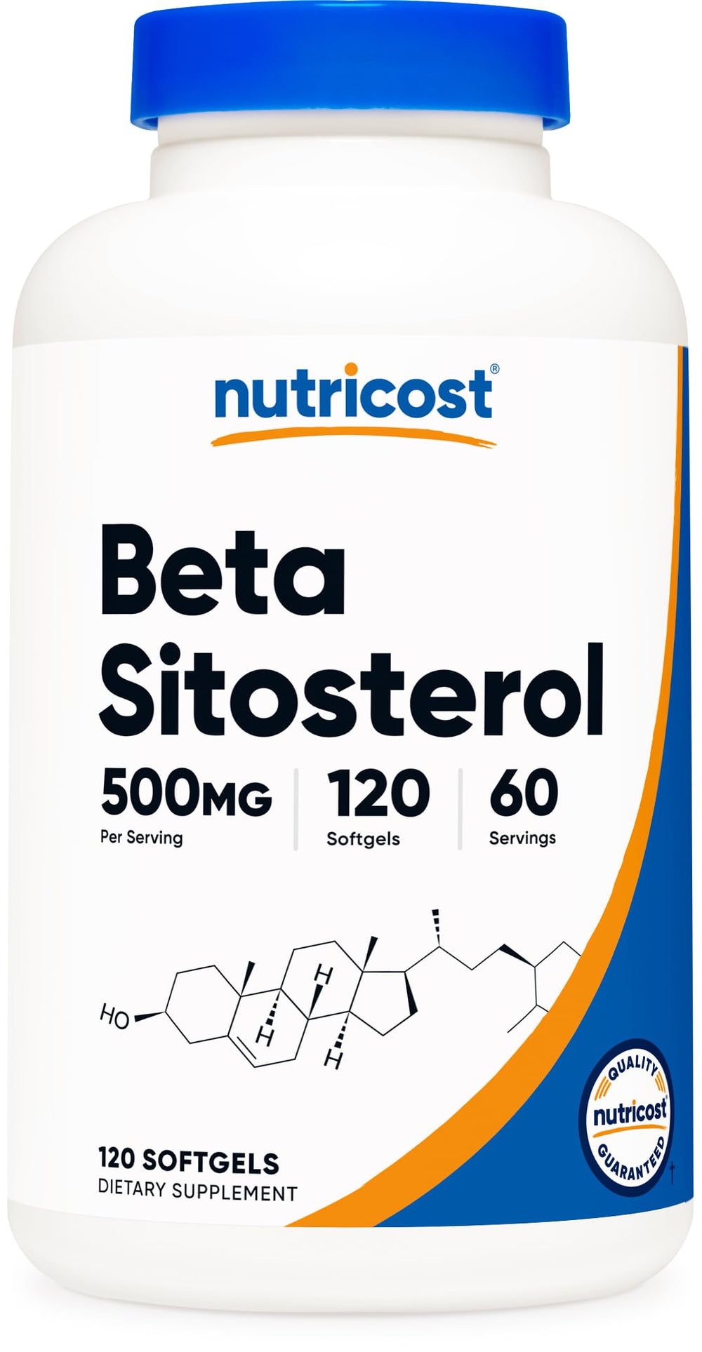 Nutricost Beta Sitosterol 120 Softgels bottle front