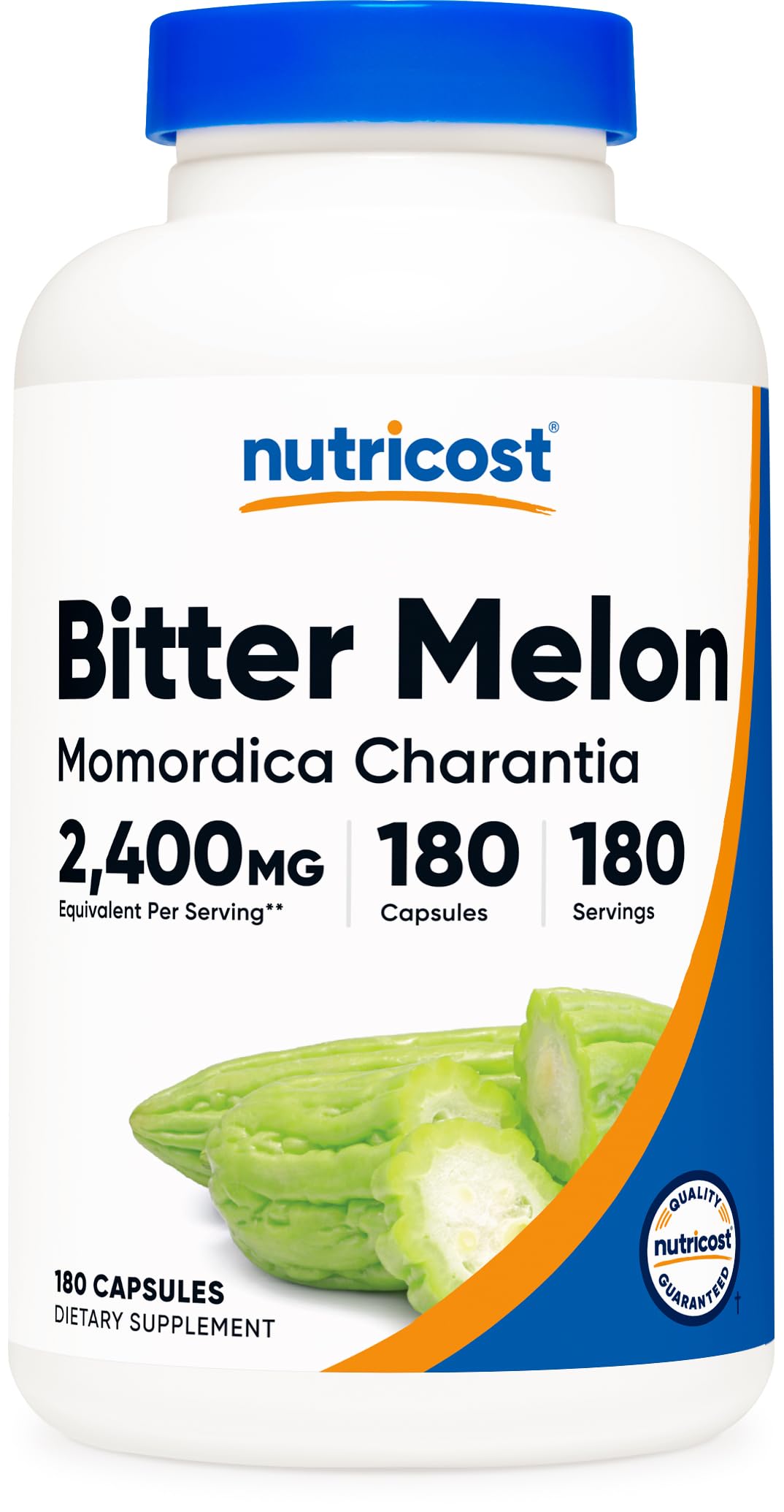 Nutricost Bitter Melon 600mg bottle front view
