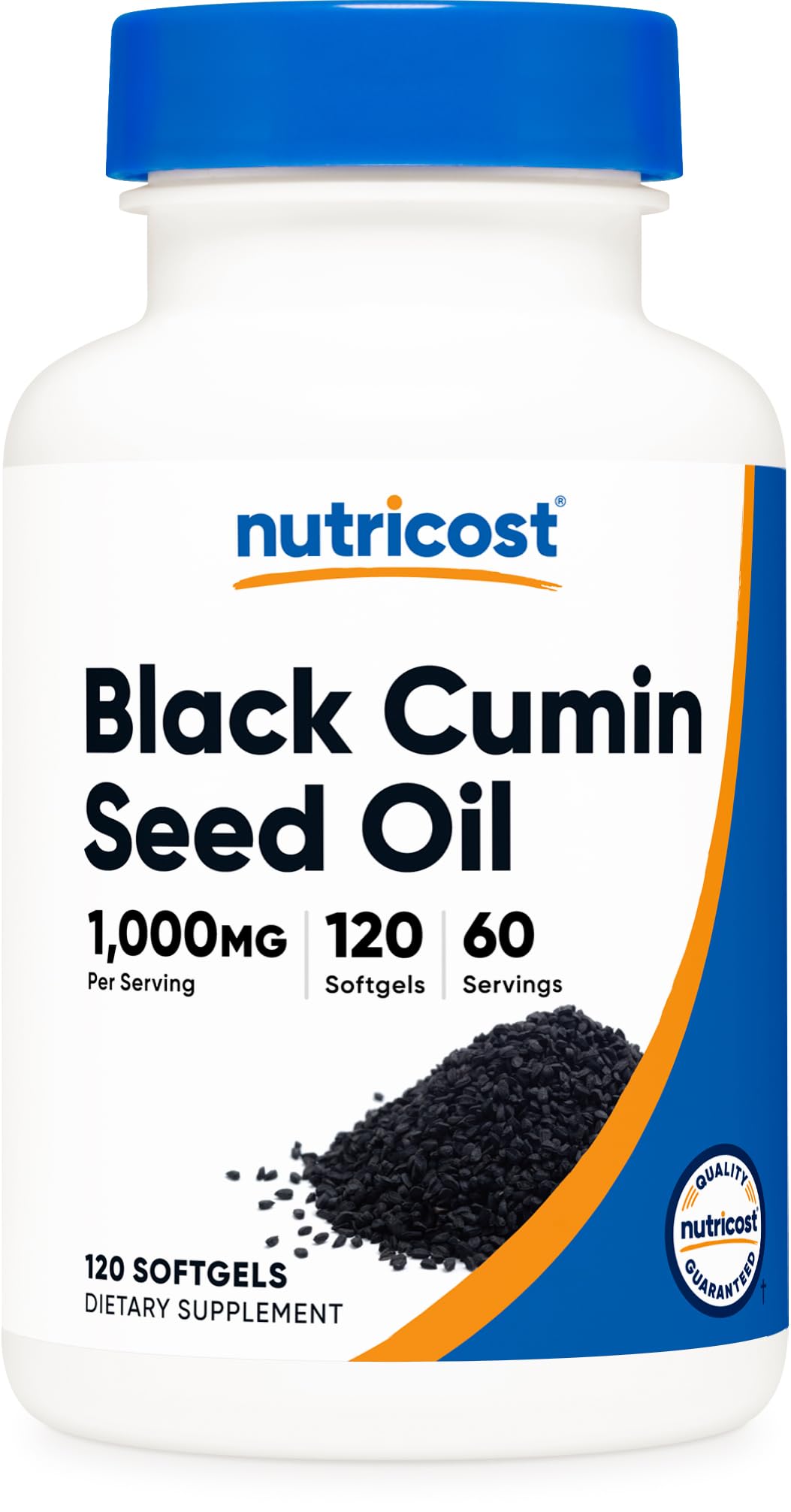 Nutricost Black Seed Oil bottle