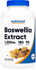 Nutricost Boswellia Extract Capsules bottle front view