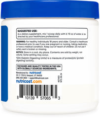 Packaging and label of Nutricost Bromelain Powder