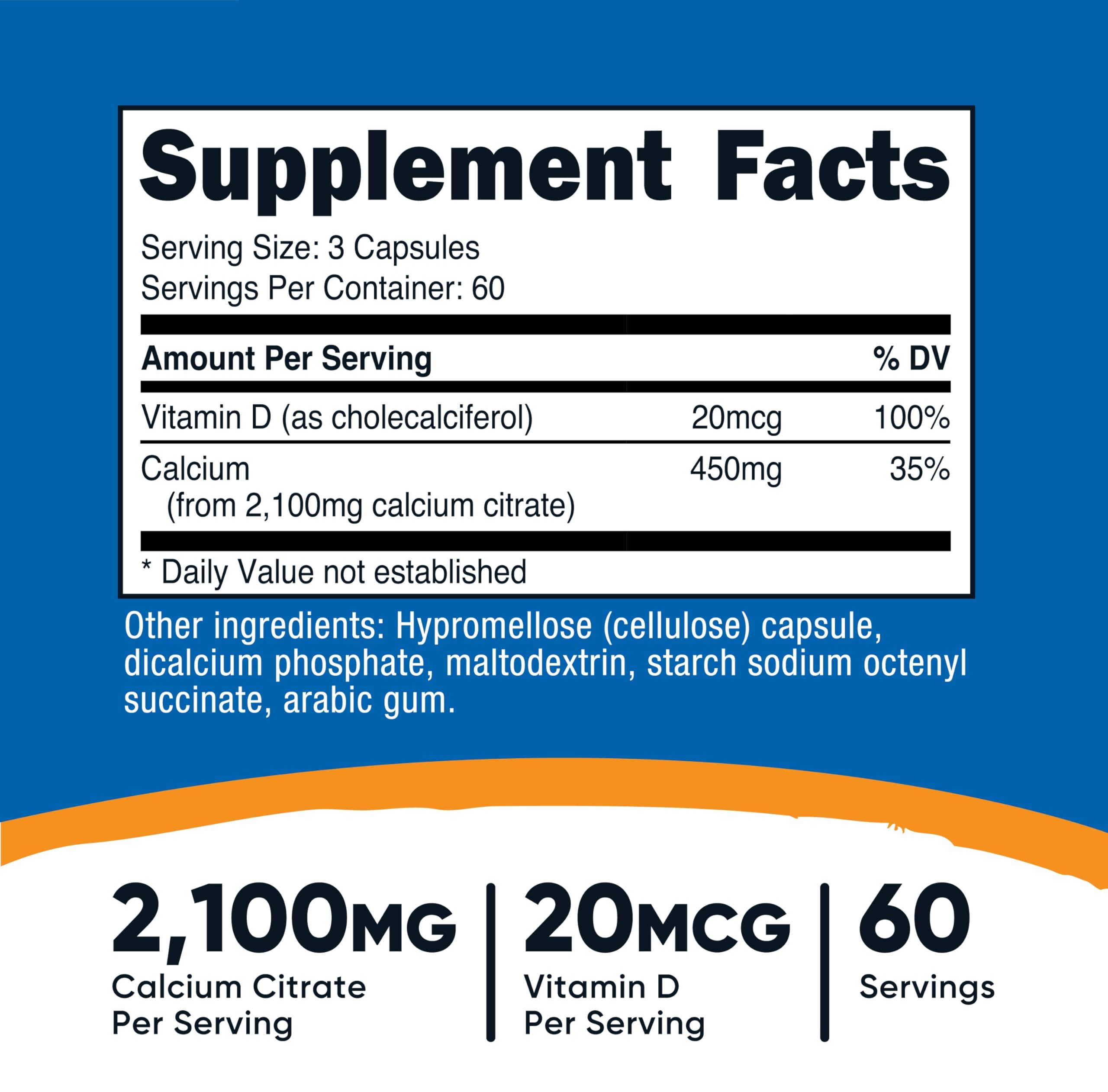 180 vegetarian capsules per bottle