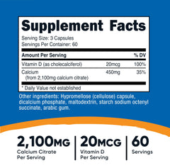 180 vegetarian capsules per bottle