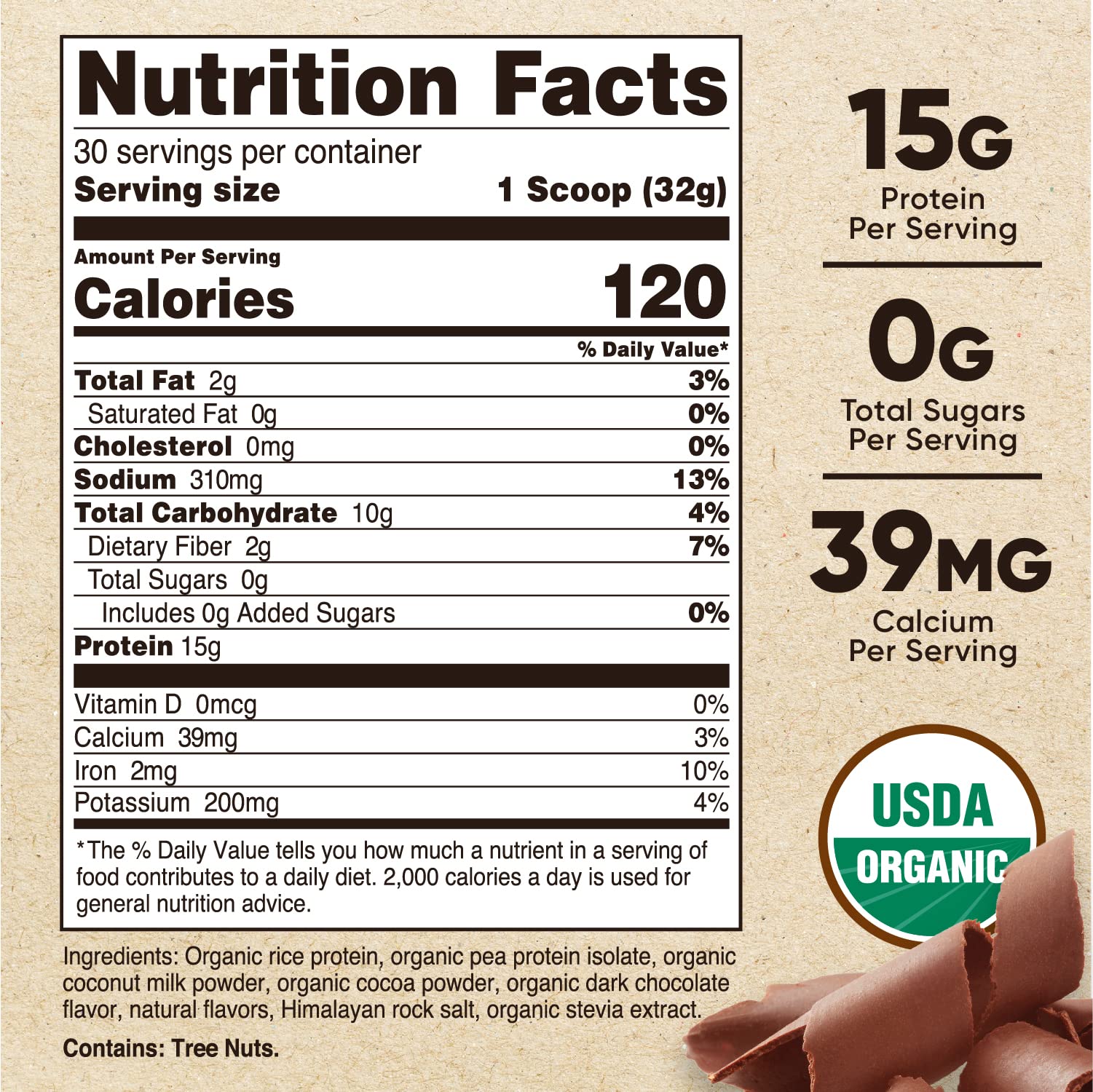 Nutricost chocolate shake glass with swirl, ideal for post-workout recovery