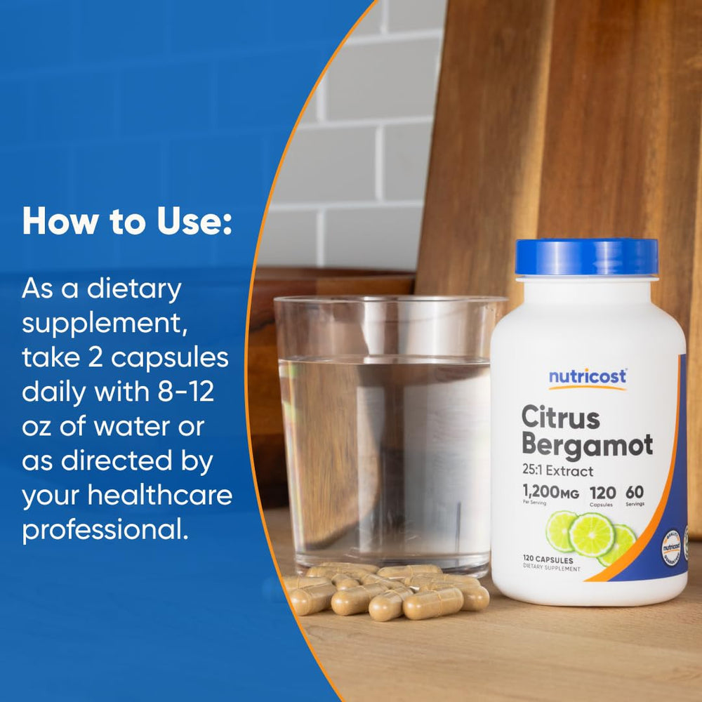 Third-party testing certificate image for Nutricost Citrus Bergamot