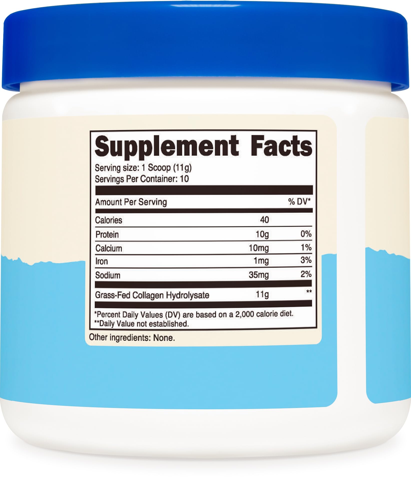 Collagen powder dissolving easily in liquid