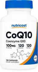 Nutricost CoQ10 100mg capsules - product hero image