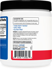 Icons indicating GMO-free and Gluten-Free ingredients