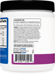 30 servings per container indicator on Nutricost Creatine + Energy