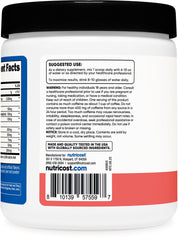 GMP-compliant facility badge and third-party tested icon