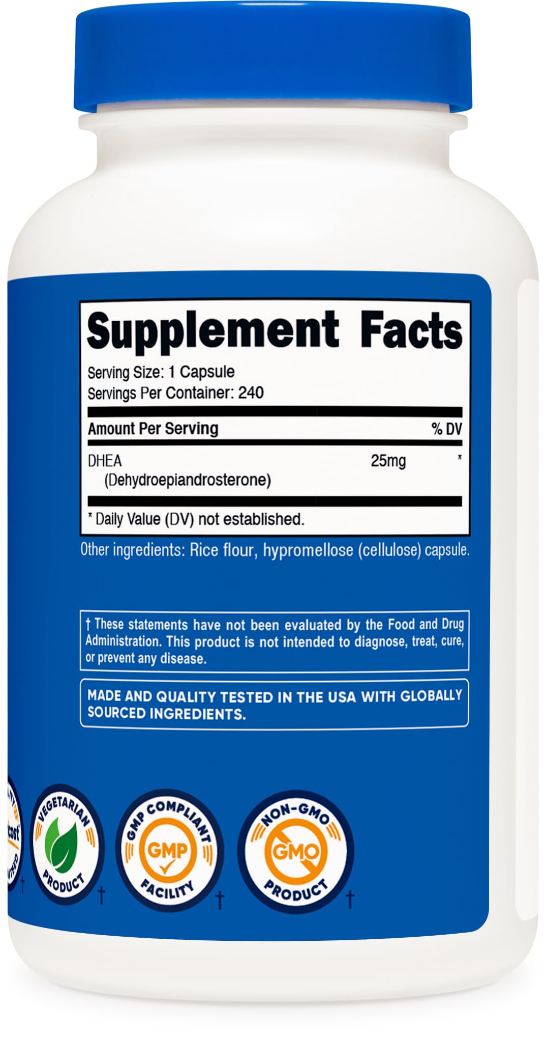 Factory view of GMP compliant, FDA-registered Nutricost facility