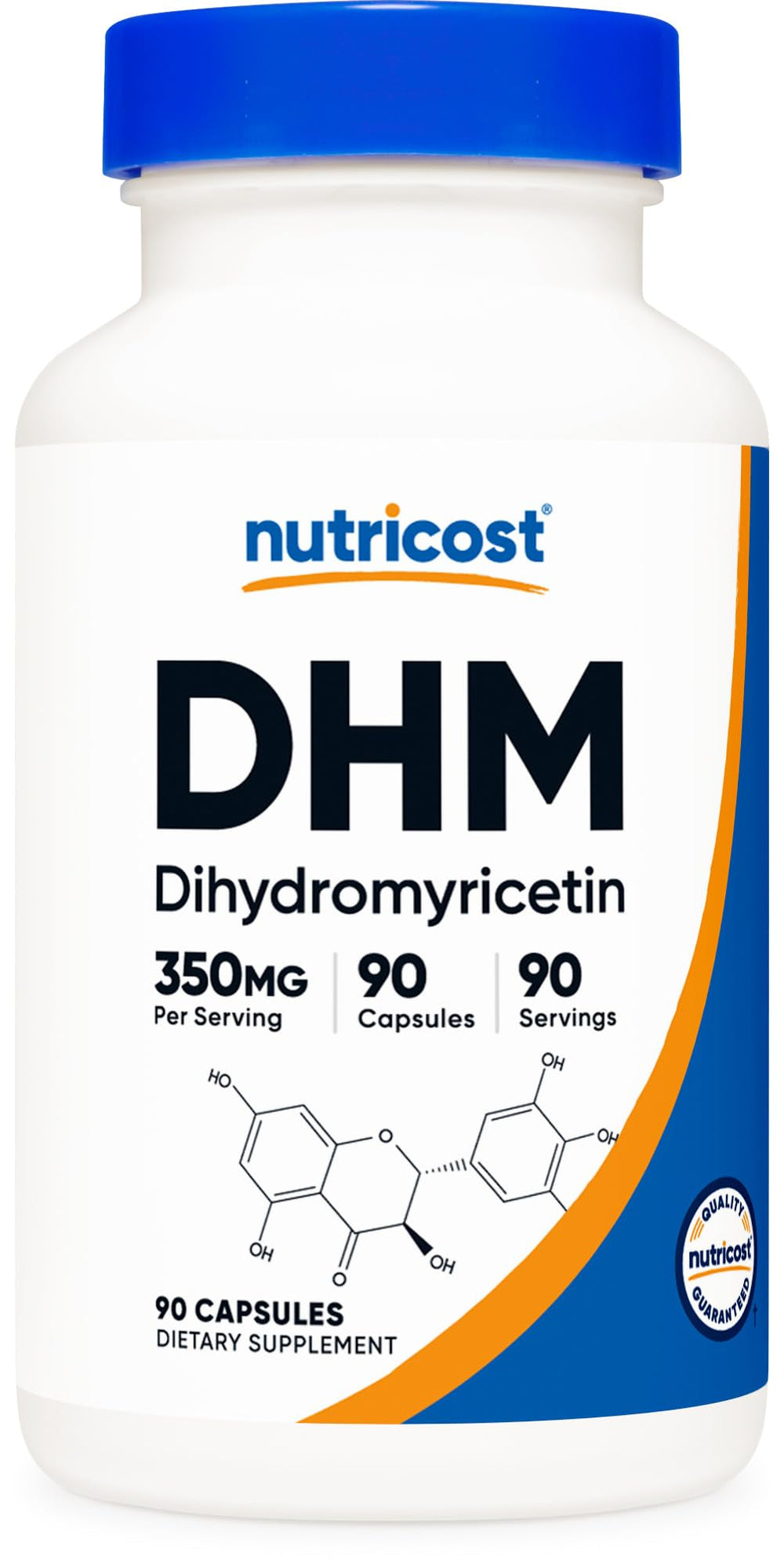 Nutricost DHM Capsules bottle front view