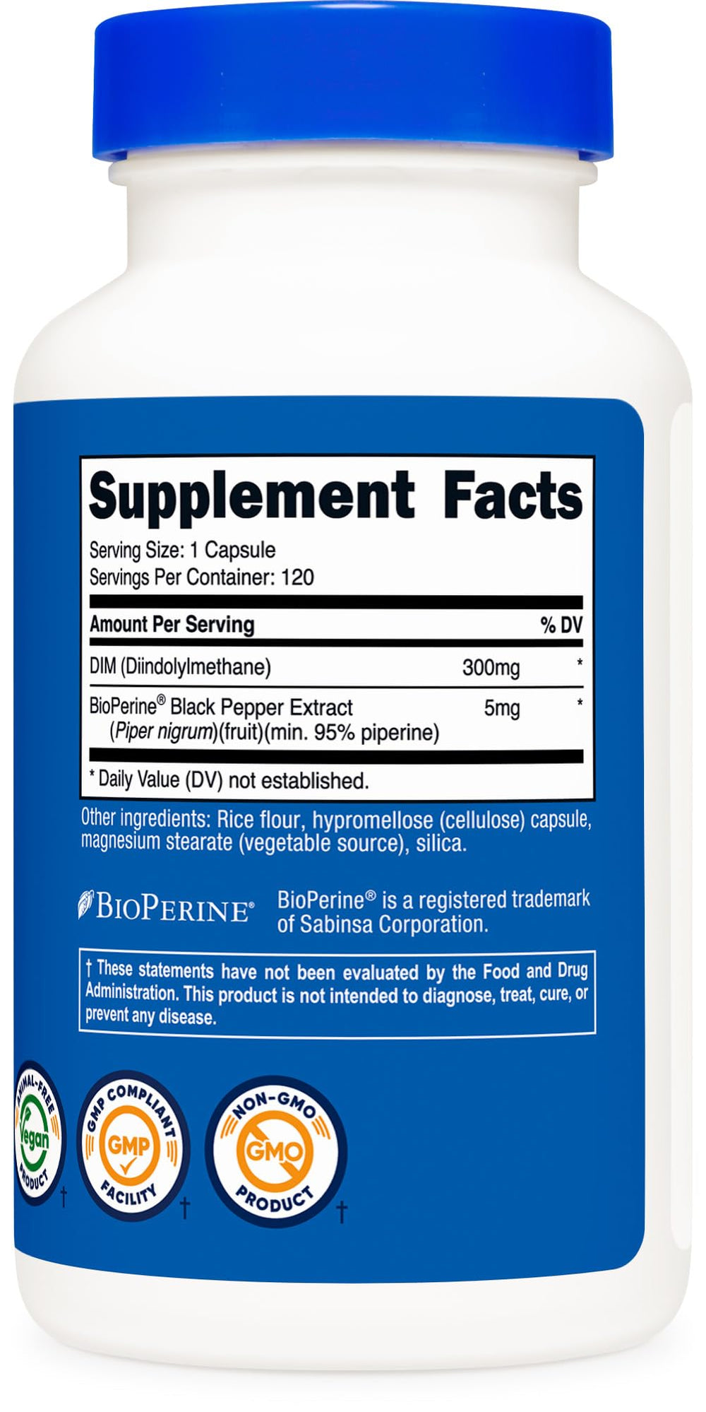 GMP compliant, FDA registered facility quality seal