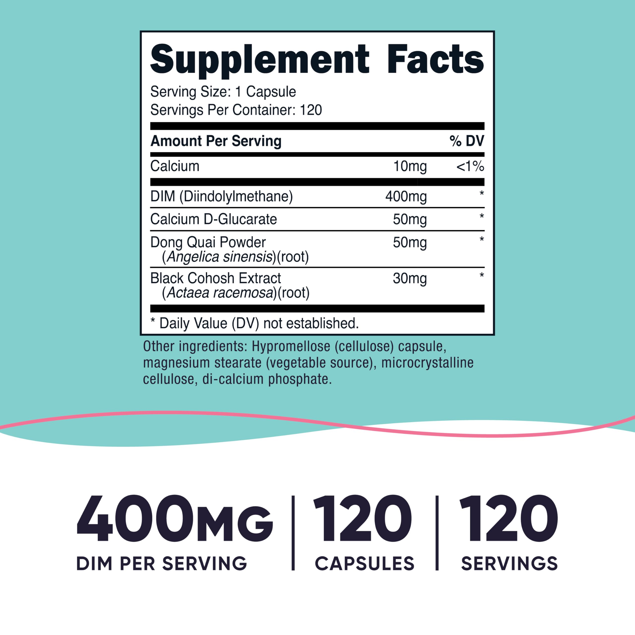 Nutricost DIM 400mg manufactured in USA facility