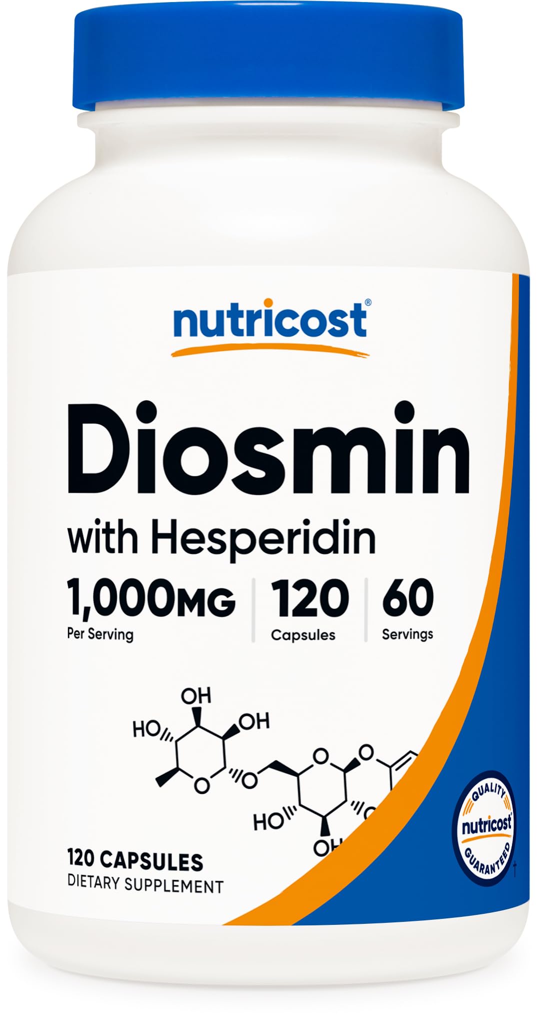 Nutricost Diosmin with Hesperidin bottle and label