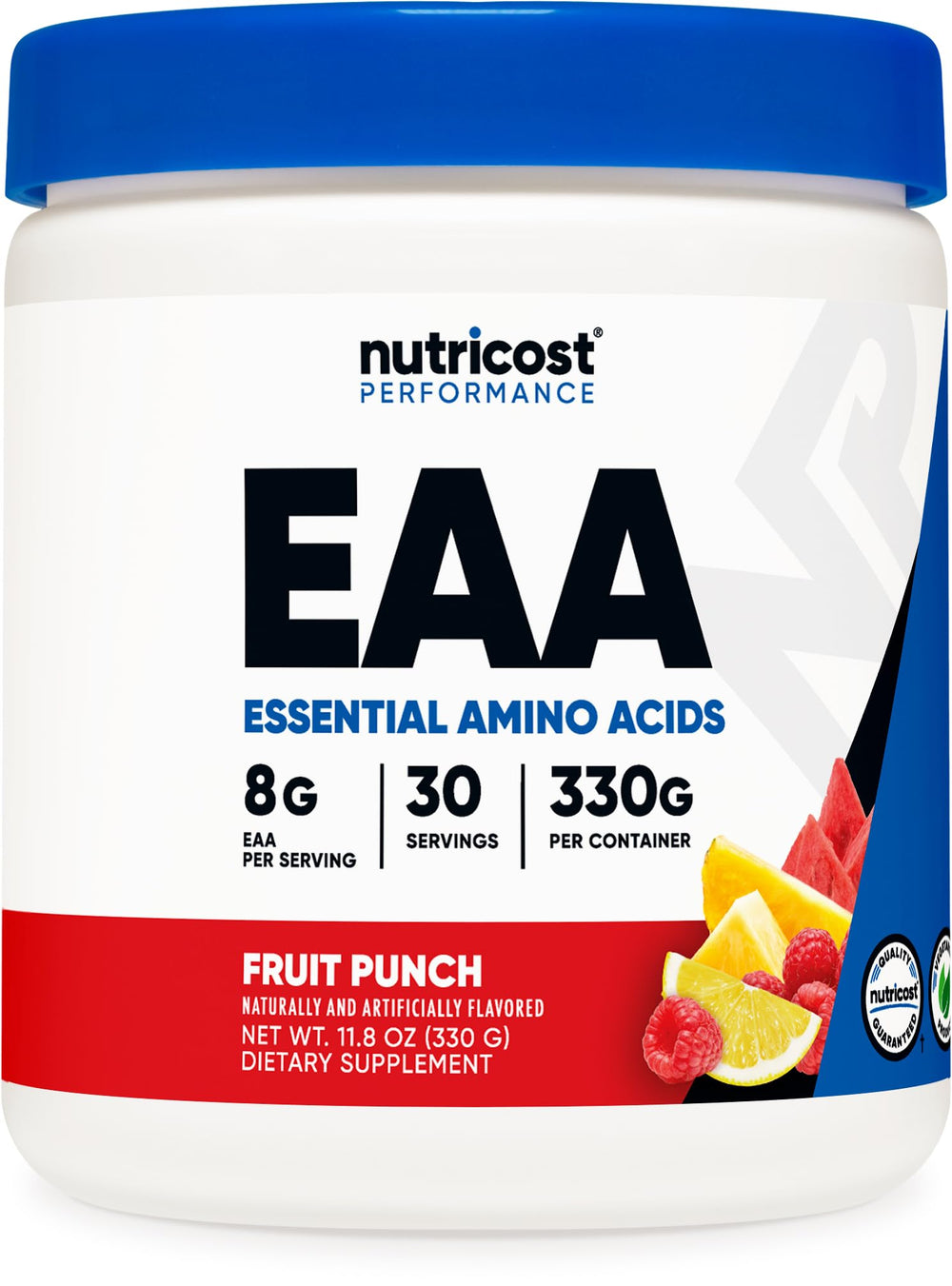 Nutricost EAA Powder Fruit Punch bottle front