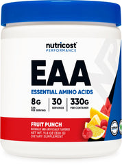 Nutricost EAA Powder Fruit Punch bottle front