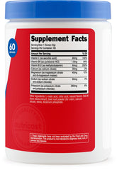 GMP-compliant facility and third-party testing badge