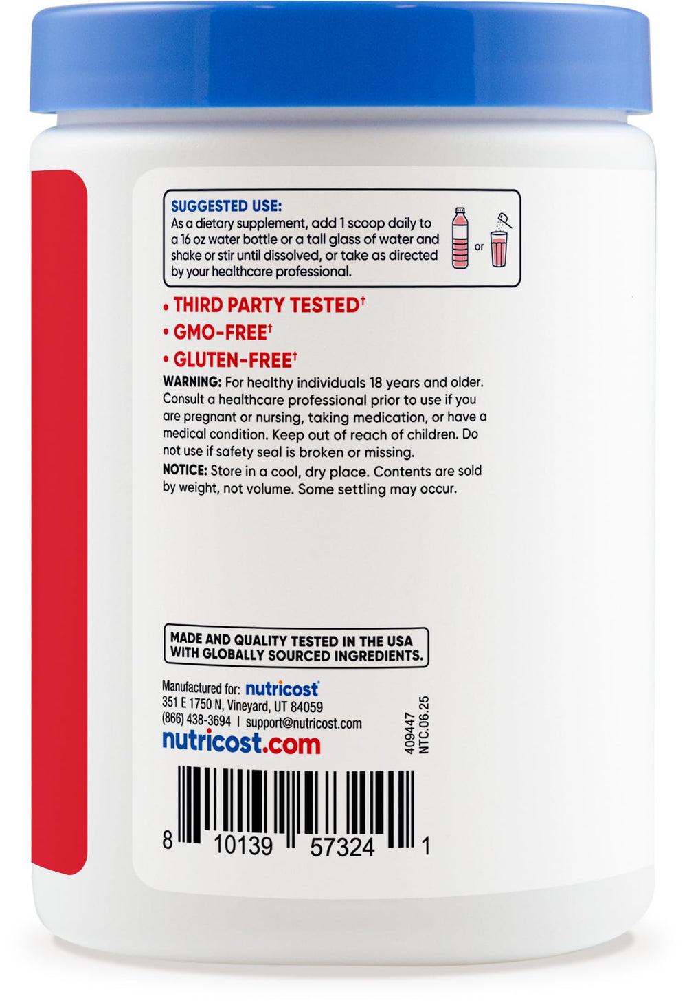 Mixing powder with water for hydration and rapid absorption