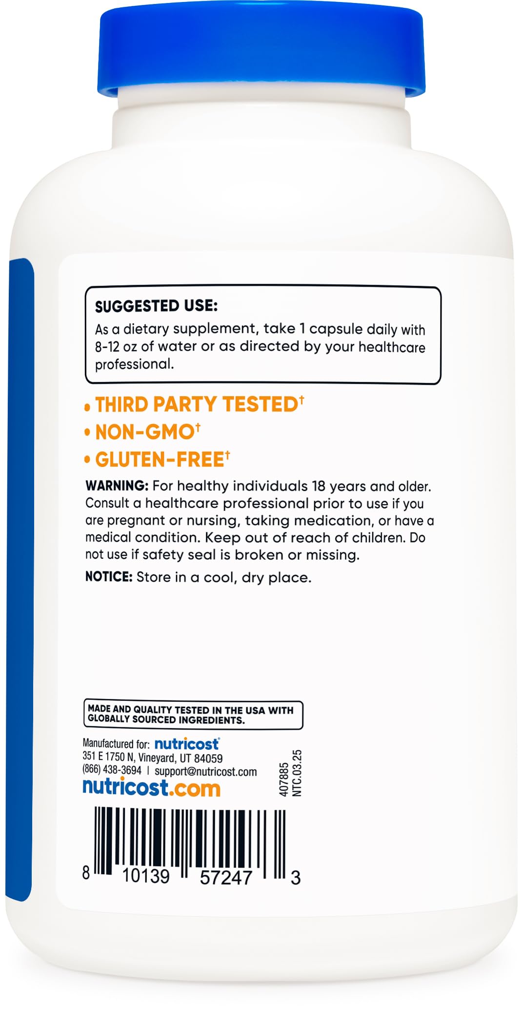 Gluten Free and Non-GMO certification graphic