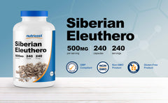 Eleuthero (Eleutherococcus senticosus) ingredients label